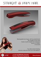 Rechargeable hair shaper