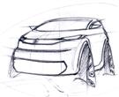VW Golf Concept Sketch