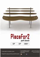 PlaceFor2 - Park Bench