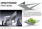 Open Pyramid Fruit Bowl 